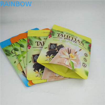 Le café en plastique tiennent le chanvre de empaquetage 3.5g Mylar de poche met en sac avec le logo