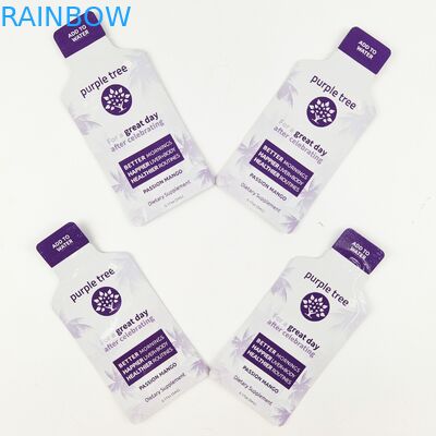 Le zip-lock formé par plastique Mylar met en sac les sacs de empaquetage de Digital d'aluminium irrégulier sans danger pour les enfants d'impression