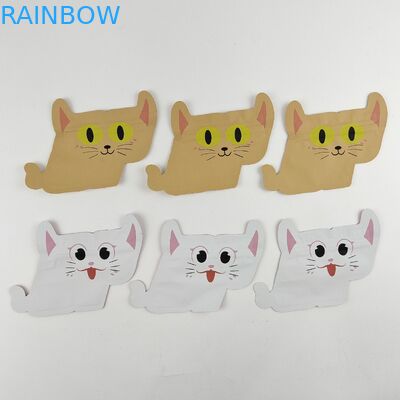 Les biscuits de sucrerie que le support zip-lock de Mylar met en sac la forme spéciale tiennent les poches zip-lock