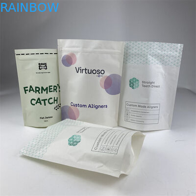 Les dents dégagent des dispositifs d'alignement que l'emballage de Mylar met en sac le PE de papier de MOPP emballage un côté transparent