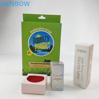 la boîte de rangement du carton 400g a adapté la boîte aux besoins du client rectangulaire d'emballage de lait