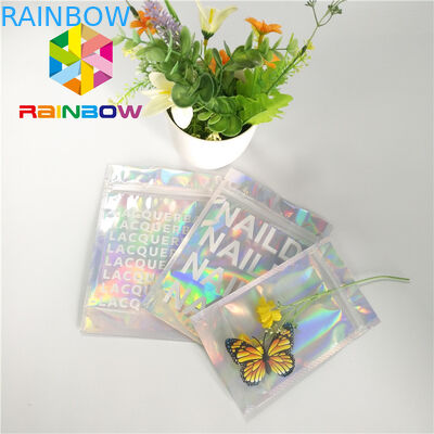 Les vêtements de bain en plastique imperméables de toucher doux de sac d'emballage de bikini réutilisent des sacs de serrure de fermeture éclair