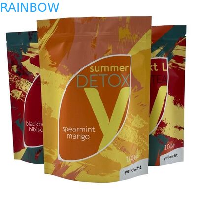 La tirette étanche à l'humidité tiennent la poche pour l'emballage de café de thé de nourriture
