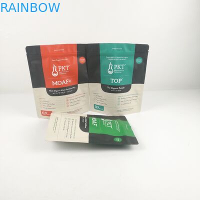 Tenez-vous vers le haut des casse-croûte de empaquetage en aluminium de sacs que le tabac épicent les sacs zip-lock rescellables