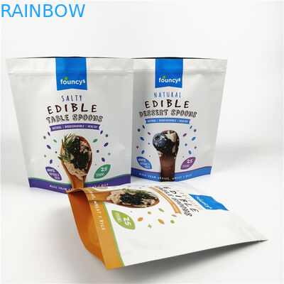 La poche de sacs de Mylar de nourriture du toucher doux THC a adapté les sacs aux besoins du client de empaquetage en aluminium