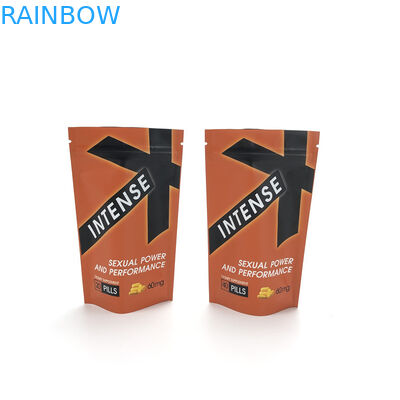 L'emballage de la sucrerie THC de biscuits tiennent Doypack Logo Printed Food Plastic Bag fait sur commande