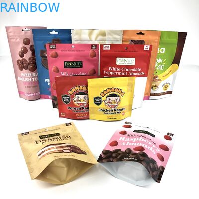 Support comestible de nourriture de l'emballage 3.5g de Digital vers le haut de sachet en plastique zip-lock de preuve d'odeur de sac