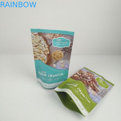 Le zip-lock de chocolat de biscuits de casse-croûte tiennent la poche la catégorie que comestible MOPP CHOIENT la couleur du PE CMYK