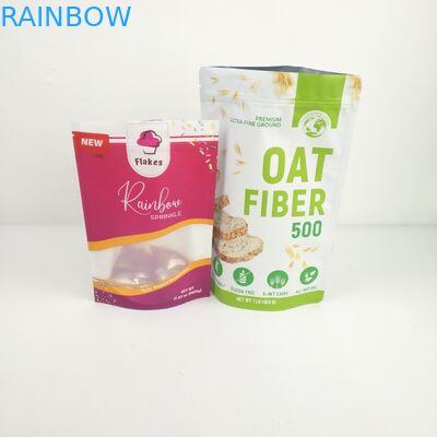 Sac comestible de paquet de casse-croûte de tirette de poche d'emballage alimentaire pour la sucrerie de biscuits