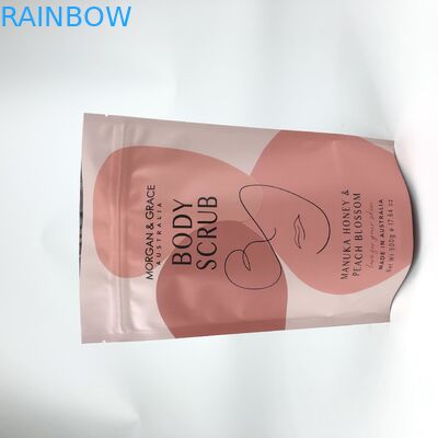 La tirette Mylar tiennent l'impression de Gravnre de poches pour le sel de Bath de gommage de corps