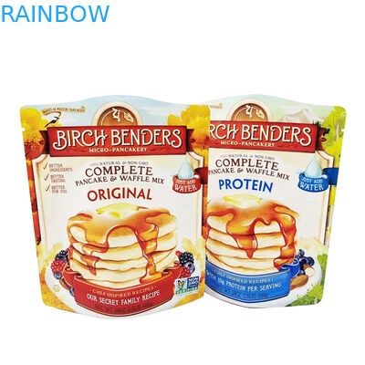 le zip-lock de 3.5g Mylar met en sac étanche à l'humidité imprimé par coutume pour l'emballage de biscuits sucrés de sucrerie
