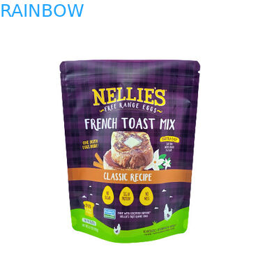 aluminium blanc de biscuit de preuve de l'odeur 3.5g de sucrerie de catégorie comestible de fermeture éclair de sac fait sur commande de serrure