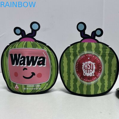 Le sac de fines herbes de Mylar d'emballage d'encens d'aluminium en plastique tiennent la fleur de cannabis de poche