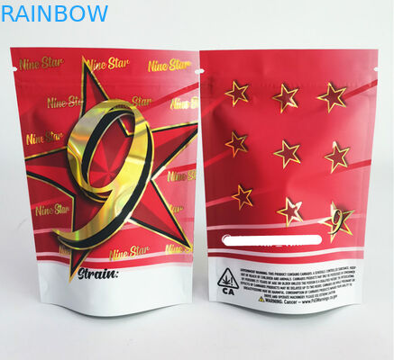Le sac 420 Digital d'emballage de marijuana de mauvaise herbe de CBD imprimant Doypack a découpé l'encens avec des matrices de fines herbes