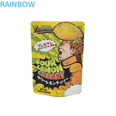 Tenez le biscuit de sucrerie d'emballage de poche de Mylar de tirette de sachet en plastique de casse-croûte