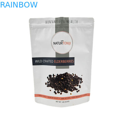 3.5g la nourriture Mylar met en sac le zip-lock en plastique étanche à l'humidité pour les biscuits doux de biscuit de sucrerie