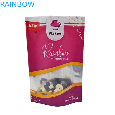 14g tiennent l'emballage d'aluminium de poche mettent en sac en plastique comestible de catégorie comestible stratifié