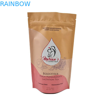 14g tiennent l'emballage d'aluminium de poche mettent en sac en plastique comestible de catégorie comestible stratifié