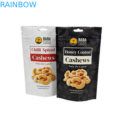 La tirette 3.5g Mylar de preuve d'enfant met en sac le support vers le haut de l'aluminium de biscuit empaquetant l'estampillage chaud