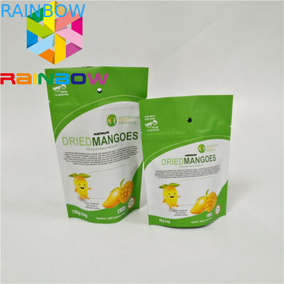 L'emballage imprimé fait sur commande de Mylar met en sac le support de preuve d'odeur vers le haut du biscuit d'hologramme 30 microns