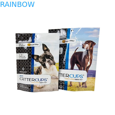 L'emballage imprimé fait sur commande de Mylar met en sac le support de preuve d'odeur vers le haut du biscuit d'hologramme 30 microns