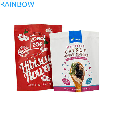 3.5g la preuve d'odeur de sachet en plastique de nourriture de la sucrerie CMYK tiennent l'aluminium de poche avec la tirette