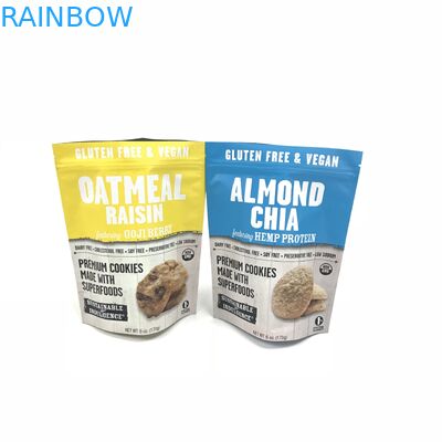 3.5g la preuve d'odeur de sachet en plastique de nourriture de la sucrerie CMYK tiennent l'aluminium de poche avec la tirette