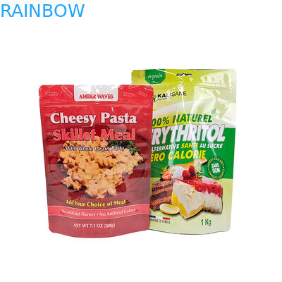 Emballage rescellable en plastique imprimé de toucher doux du sac 3.5g de poche de Mylar avec la tirette