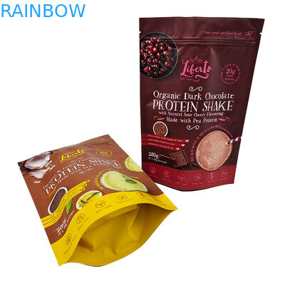 les poches de fermeture éclair de 3.5g 7g 1lb Mylar met en sac Matte Foil Inside Childproof Sachets