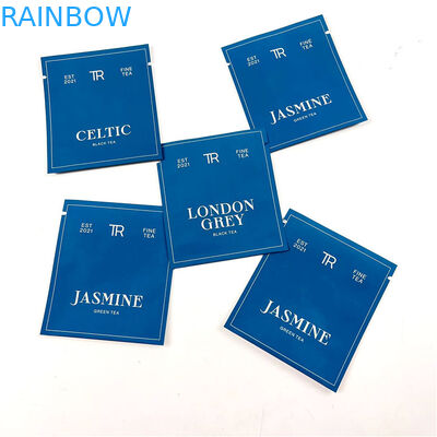 500Ppcs empaquetant imprimant des sacs de Mylar pour les poches noires de soudure à chaud de thé vert