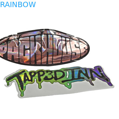 Conception personnalisée 3.5g 7g 14g 28g Sacs découpés avec des matrices Ziplock Forme spéciale à l'épreuve des enfants Forme personnalisée Mylar Snack Bag Packaging