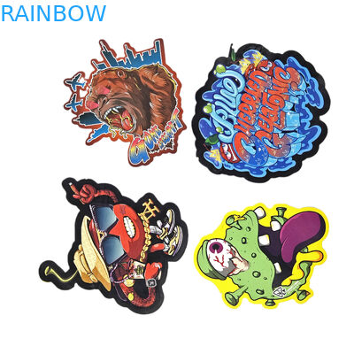 3.5g 7g Candy Cookie Irrégulier Forme Spéciale Personnalisée Emballage Odeur Preuve Mylar Die Cut Sacs