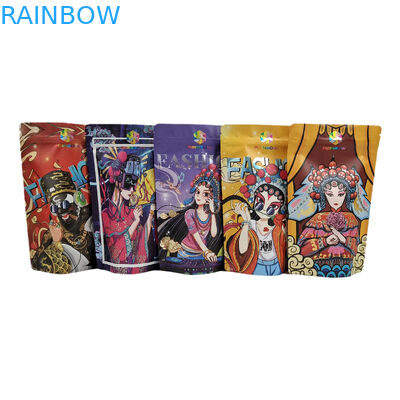 Stand Up Pouch Sacs comestibles Feuille d'aluminium Smell Proof Coffee/Nut/Snack Mylar Bags