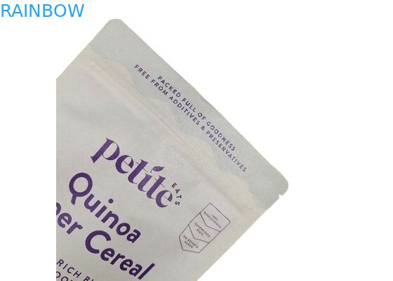 Le papier d'emballage biodégradable se tiennent met en sac des poches d'emballage alimentaire