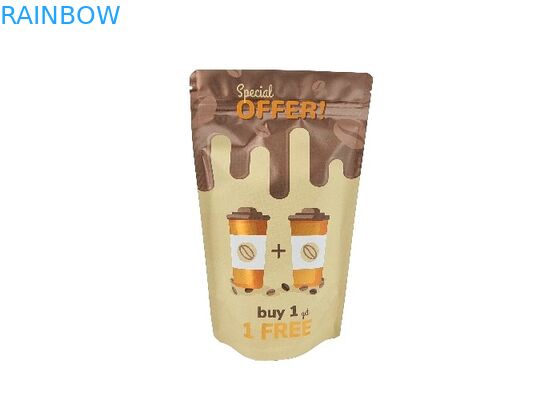 De café du sac 250g 500g 1kg zip-lock de support sac fait sur commande