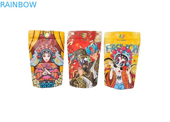 Le stockage de dessert d'écrou de sucrerie d'arachide de nourriture tiennent des sacs de nourriture de Mylar avec le zip-lock rescellable