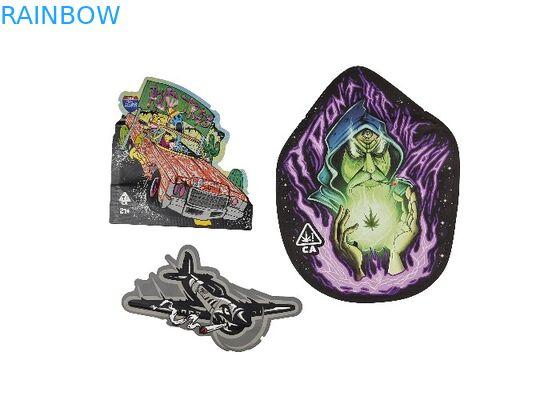 La serrure en plastique de fermeture éclair du toucher doux 3.5g Mylar met en sac l'impression formée spéciale de Digital