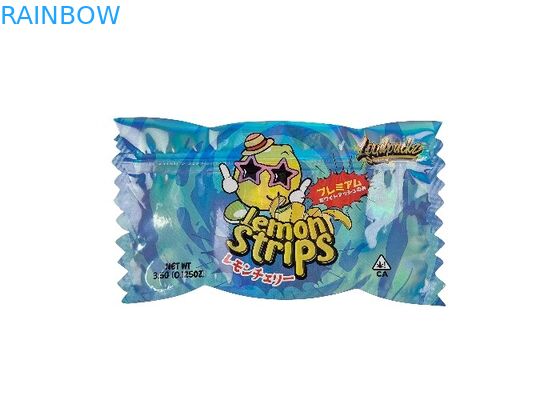 La preuve imprimée faite sur commande Mylar zip-lock d'odeur de 3.5g 0.125oz met en sac la forme irrégulière découpée avec des matrices spéciale