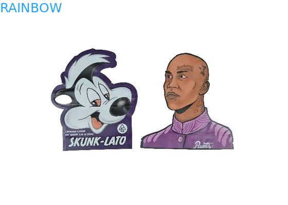 La serrure sans danger pour les enfants formée spéciale de fermeture éclair met en sac 3.5g rescellable - poches de preuve de l'odeur 28g