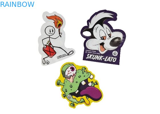 La serrure sans danger pour les enfants formée spéciale de fermeture éclair met en sac 3.5g rescellable - poches de preuve de l'odeur 28g