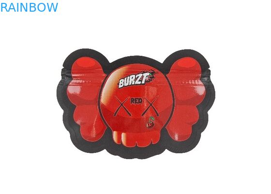 Sac comestible zip-lock fait sur commande de la poche 0.125oz 1oz Mylar de Logo Printed Plastic Smell Proof