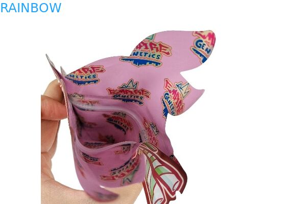 Sac comestible zip-lock fait sur commande de la poche 0.125oz 1oz Mylar de Logo Printed Plastic Smell Proof