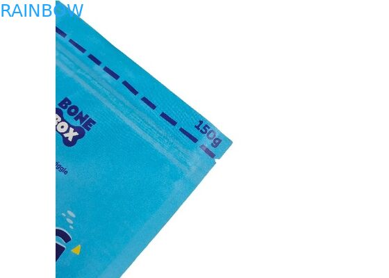 Support biodégradable de 100% vers le haut de l'emballage zip-lock de café de thé de nourriture de Doypacks de taille faite sur commande de poches