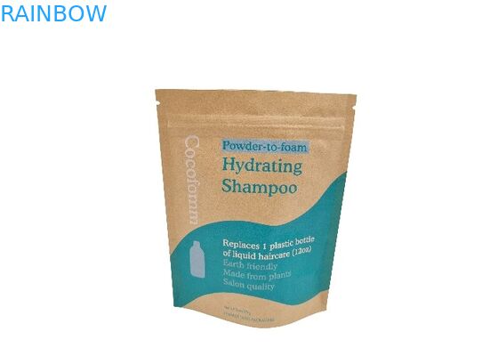 Le support biodégradable vers le haut des poches conçoivent les sacs en fonction du client de empaquetage de café de papier d'emballage