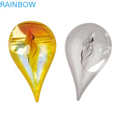 Spécial brillant du sac 3.5g de Mylar zip-lock de preuve d'odeur découpé avec des matrices formé pour l'emballage de nourriture