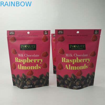 Sacs d'impression numériques imprimés sur mesure à l'odeur résistante à l'usure Sacs en plastique Mylar stratifiés pour la nourriture