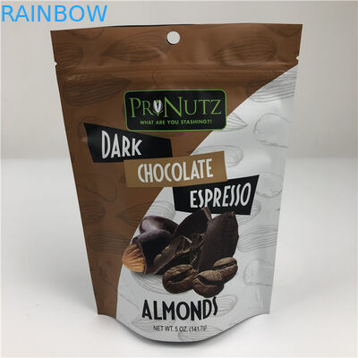 Prix en gros Impression sur mesure Fermeture à fermeture à glissière Sac d'emballage alimentaire séché Sacs en feuille à étanchéité à l'humidité