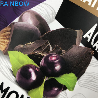 Prix en gros Impression sur mesure Fermeture à fermeture à glissière Sac d'emballage alimentaire séché Sacs en feuille à étanchéité à l'humidité