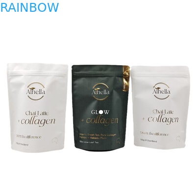 Sacs de papier kraft biodégradables pour les aliments à base de caoutchouc Sacs de café et de thé à base de caoutchouc