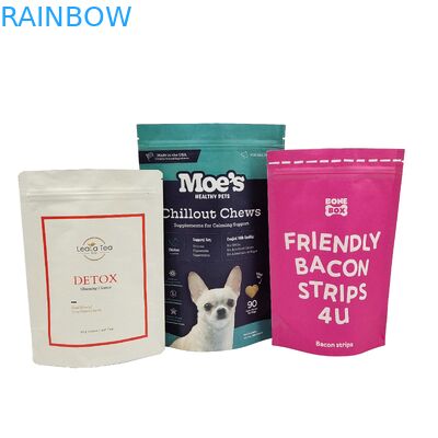 Des sacs imprimés sur mesure, écologiques, de haute qualité, en papier kraft biodégradable à 100%, des sacs debout, des sacs à jouets avec fermeture à glissière